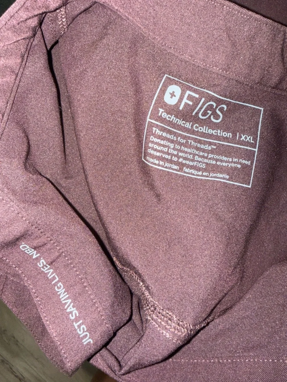 FIGS Rafaela Sleeveless Pullover Tunic - Chocolate - Picture 3 of 4